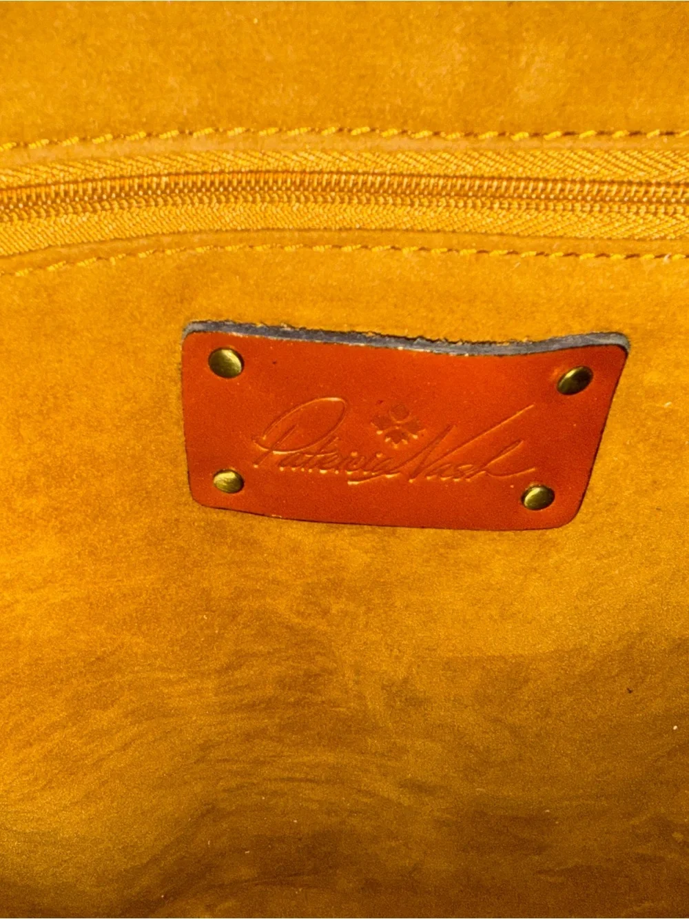 Patricia Nash Floral Leather Tote Bag